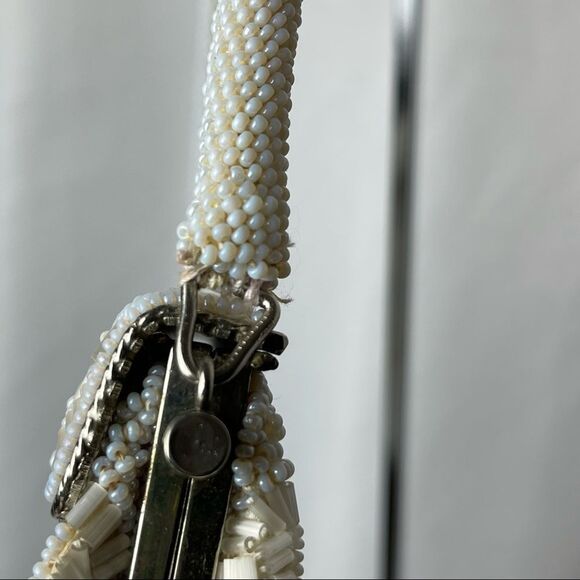 Vintage Hand Beaded Evening Hand Bag - Picture 9 of 12
